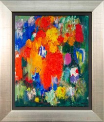 This expressive composition by Paul Fournier explores the colour spectrum as dashes of bright red, yellow, blue and green play off one anoth…